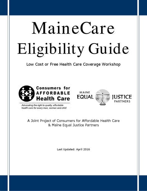 Established 7179. . Mainecare benefits manual